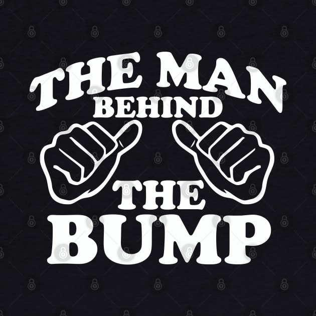 the man behind the Bump Gift Maternity Gift Husband Gift The Man Behind the Bump by bakmed